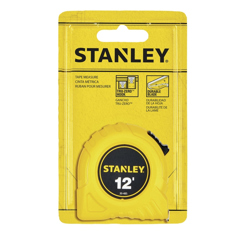 Stanley 12 ft. L X 0.5 in. W Compact Tape Measure 1 pk