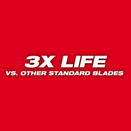 Milwaukee SAWZALL 4 in. Bi-Metal Double Duty Upgrade Reciprocating Saw Blade 14 TPI 5 pk