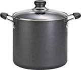 T-fal B3626274 Stock Pot, 12 qt Capacity, Aluminum, Pack of 2