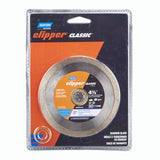 Norton Clipper Classic Series 07660701194 Diamond Saw Blade, 4-1/2 in Dia, 20 mm Arbor, Continuous Rim
