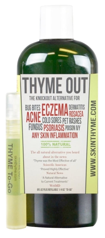 THYME OUT 202 ROW ONE Skin Treatment Cream, 8 oz Package, Bottle Pack of 18