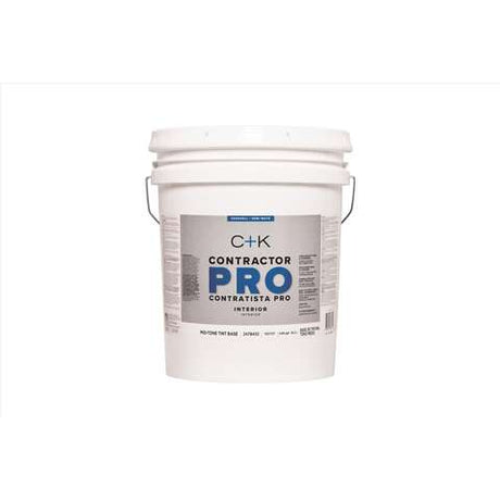 C+K Contractor Pro Eggshell Tint Base Mid-Tone Base Paint Interior 5 gal