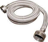Plumb Pak PP23832 Washing Machine Discharge Hose, 3/4 in ID, 5 ft L, FHT, Stainless Steel