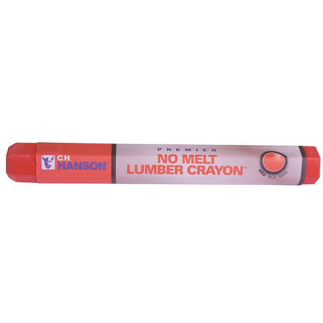 C.H. Hanson 4.5 in. L Lumber Crayon Red 1 pc, Pack of 12