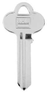Hy-Ko 11010CO36 Key Blank, Brass, Nickel-Plated, For: Corbin/Russwin CO36 Locks, Pack of 10