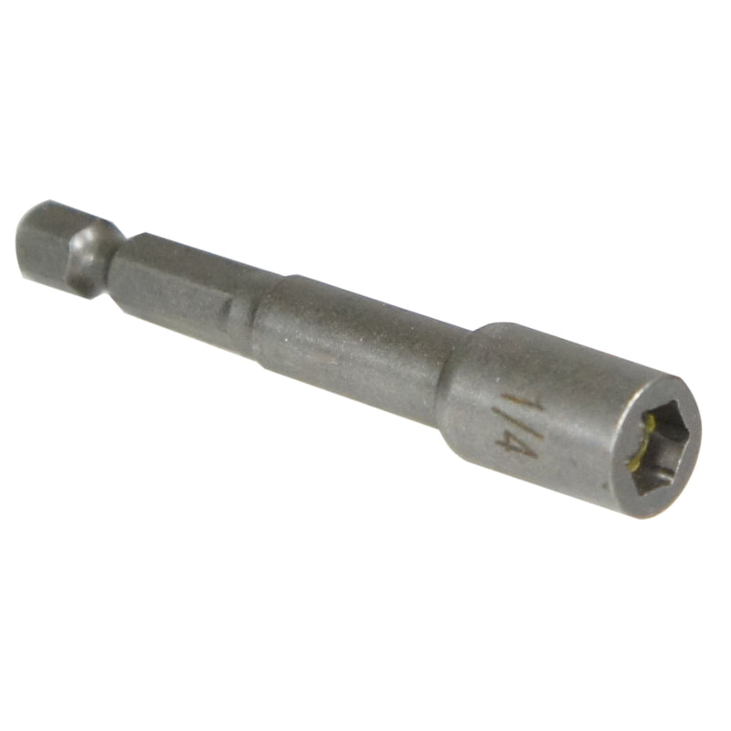 Best Way Tools 1/4 in. X 2 9/16 in. L Steel Magnetic Nut Setter 1 pk