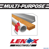 Lenox MULTIWOLF 6 in. Bi-Metal WAVE EDGE Reciprocating Saw Blade 10/14 TPI 2 pk