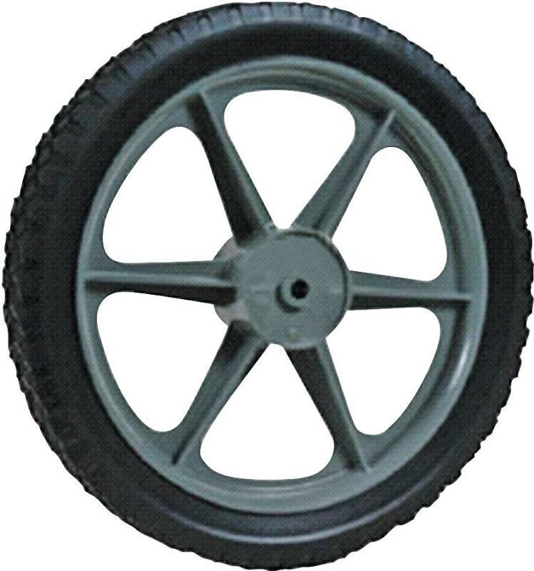 Arnold 1475-P Tread Wheel, Butyl Rubber/Plastic, For: High Wheel Lawn Mowers