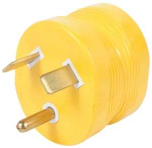 Camco USA 55233 Adapter, 15 A Female/30 A Male, 125 V, Male, Female