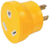 Camco USA 55333 Adapter, 30 A Female, 30 A Male, 125 V, Male, Female
