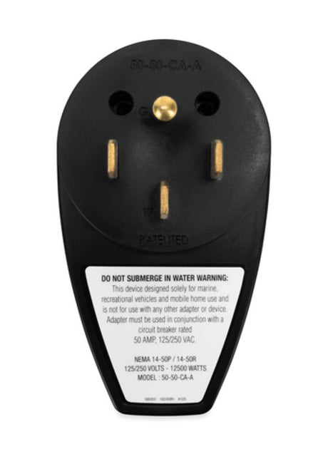 PowerGrip 55309 Circuit Analyzer with Integrated Surge Protection and Fault Indication, 50 A
