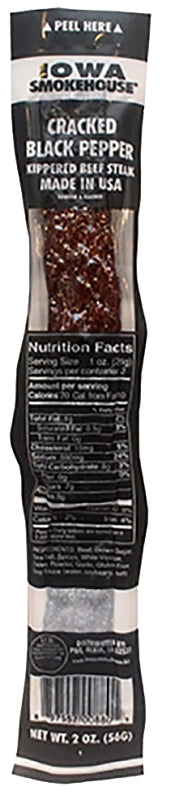 STICK BEEF KPRD BLK PEPPER 2OZ, Pack of 10