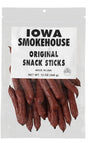 Iowa Smokehouse is-snk12o Snack Sticks, Original, 12 oz, Pack of 6