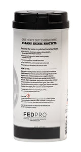 Tub O'Towels TW40-CHR Heavy-Duty Wipes, 8 in L, 7 in W, 40 -Wipes