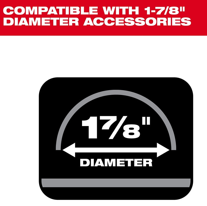 Milwaukee 49-90-1996 Flexible Hose, 9 ft L, Rubber