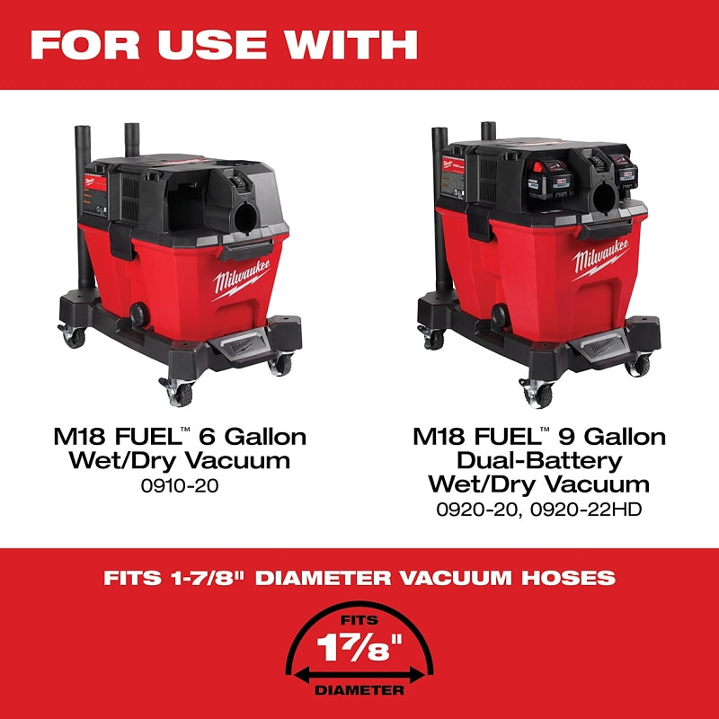 Milwaukee 49-90-1996 Flexible Hose, 9 ft L, Rubber