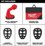 Milwaukee AIR-TIP 49-90-2020 Swiveling Palm Brush