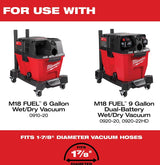 Milwaukee 49-90-2011 Floor Utility Nozzle, Plastic, Black/Gray