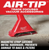 Milwaukee AIR-TIP 49-90-2032 Magnetic Utility Nozzle, Plastic, Black/Red