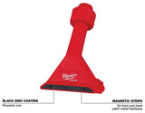 Milwaukee AIR-TIP 49-90-2032 Magnetic Utility Nozzle, Plastic, Black/Red