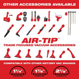 Milwaukee AIR-TIP 49-90-2032 Magnetic Utility Nozzle, Plastic, Black/Red