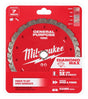 Milwaukee DIAMOND MAX 49-93-9107 Turbo General-Purpose Saw Blade, 7 in Dia, DM-7/8 in-5/8 in Arbor, Turbo Rim