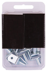 ProSource 25233ZCH-PS Shelf Support 20 lb, Steel, Silver, Riveted Pin Mounting
