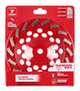 Milwaukee DIAMOND MAX 49-93-7795 Turbo Cup Wheel, 7 in Dia, 1-1/2 in Thick, 5/8-11 Arbor, Diamond Abrasive