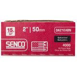 Senco 2 in. L X 15 Ga. Angled Strip Galvanized Finish Nails 34 deg 4000 pk