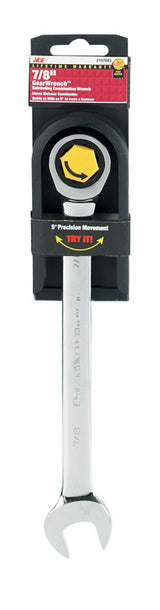 Ace Pro Series GearWrench 7/8 in. X 7/8 in. SAE Combination Wrench 11.45 in. L 1 pc