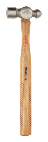 Ace 8 oz Ball Pein Hammer Steel Head 12.20 in.