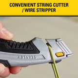 Stanley InstantChange 6-5/8 in. Retractable Utility Knife Black/Gray 1 pk