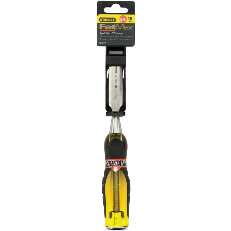 Stanley FatMax Thru-Tang 3/4 in. W Wood Chisel 1 pk, Pack of 2
