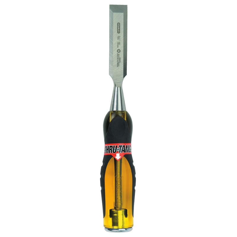 Stanley FatMax Thru-Tang 3/4 in. W Wood Chisel 1 pk, Pack of 2