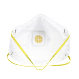 3M N95 Paint Sanding Cup Disposable Respirator Pro-Series Valved White One Size Fits All 1 pc