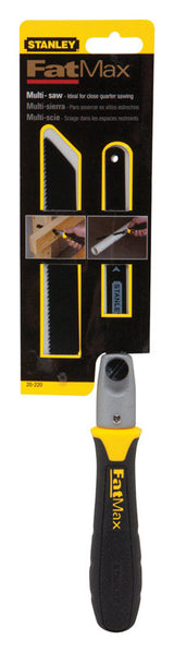STANLEY FatMax 6 in. High Carbon Steel Multi Hand Saw 10 and 24 TPI 3 pc