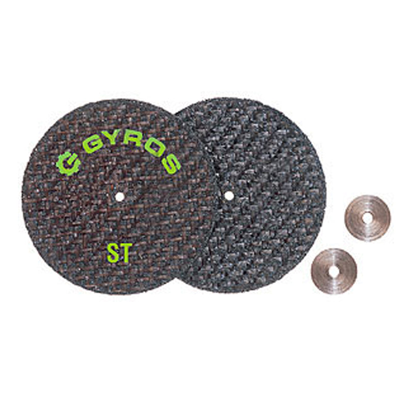 Gyros Tools Fiber Disk ST 1-1/2 in. D X 1/8 in. Fiberglass Super Tensile Strength Cutting Disc 2 pc