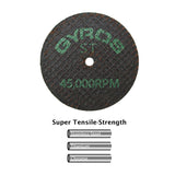 Gyros Tools Fiber Disk ST 1-1/2 in. D X 1/8 in. Fiberglass Super Tensile Strength Cutting Disc 2 pc