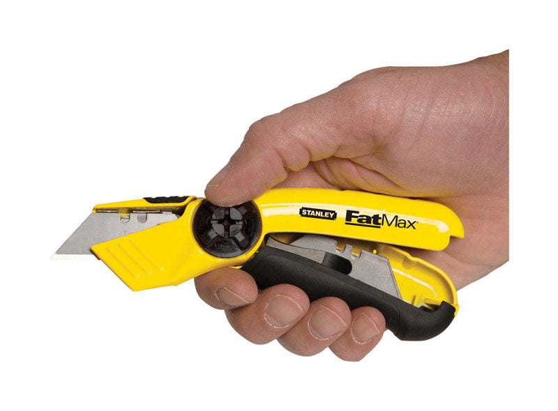 Stanley FatMax 6-1/4 in. Fixed Blade Utility Knife Black/Yellow 1 pk