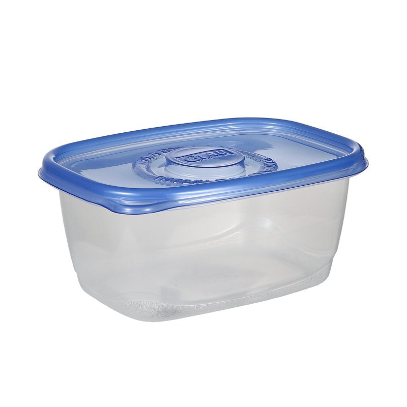Glad BBG10316 Large Deep Dish, 64 oz, Plastic, Clear, Pack of 3
