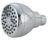 Boston Harbor B11041CP Showerhead, 1.75 gpm, 1/2 in Connection, Threaded, 1-Spray Function, Plastic, Chrome