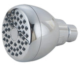 Boston Harbor B11041CP Showerhead, 1.75 gpm, 1/2 in Connection, Threaded, 1-Spray Function, Plastic, Chrome
