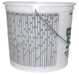 Leaktite-IPL Plastics 1045139-5 Paint Container, 5 qt Capacity, HDPE, Clear, Pack of 24
