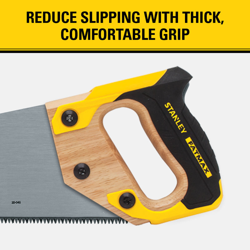 STANLEY FatMax 15 in. Carbon Steel Multi Hand Saw 9 TPI 1 pc