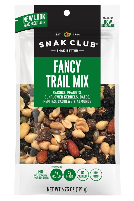 Snak Club CSU29457 Fancy Trail Mix, 6.75 oz, Pack of 6