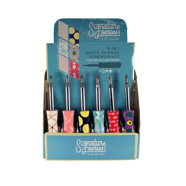 Best Way Tools Signature Series 6-in-1 Screwdriver 8 in., Pack of 12