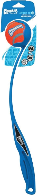 Chuckit! 06800 Dog Toy, M, Cushioned Grip, Plastic, Assorted