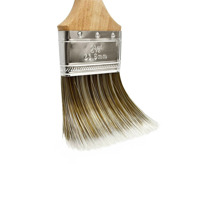 Chidaca 162 Series 16225 Paint Brush, 2-1/2 in W, Flat Brush, Polyester Bristle