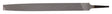 Nicholson 4 in. L X 0.25 in. W High Carbon Steel Bastard Cut File 1 pc, Pack of 12