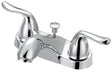 Boston Harbor F5121033CP Lavatory Faucet, 1.2 gpm, 2-Faucet Handle, 3-Faucet Hole, Metal, Chrome, 4 in Faucet Centers